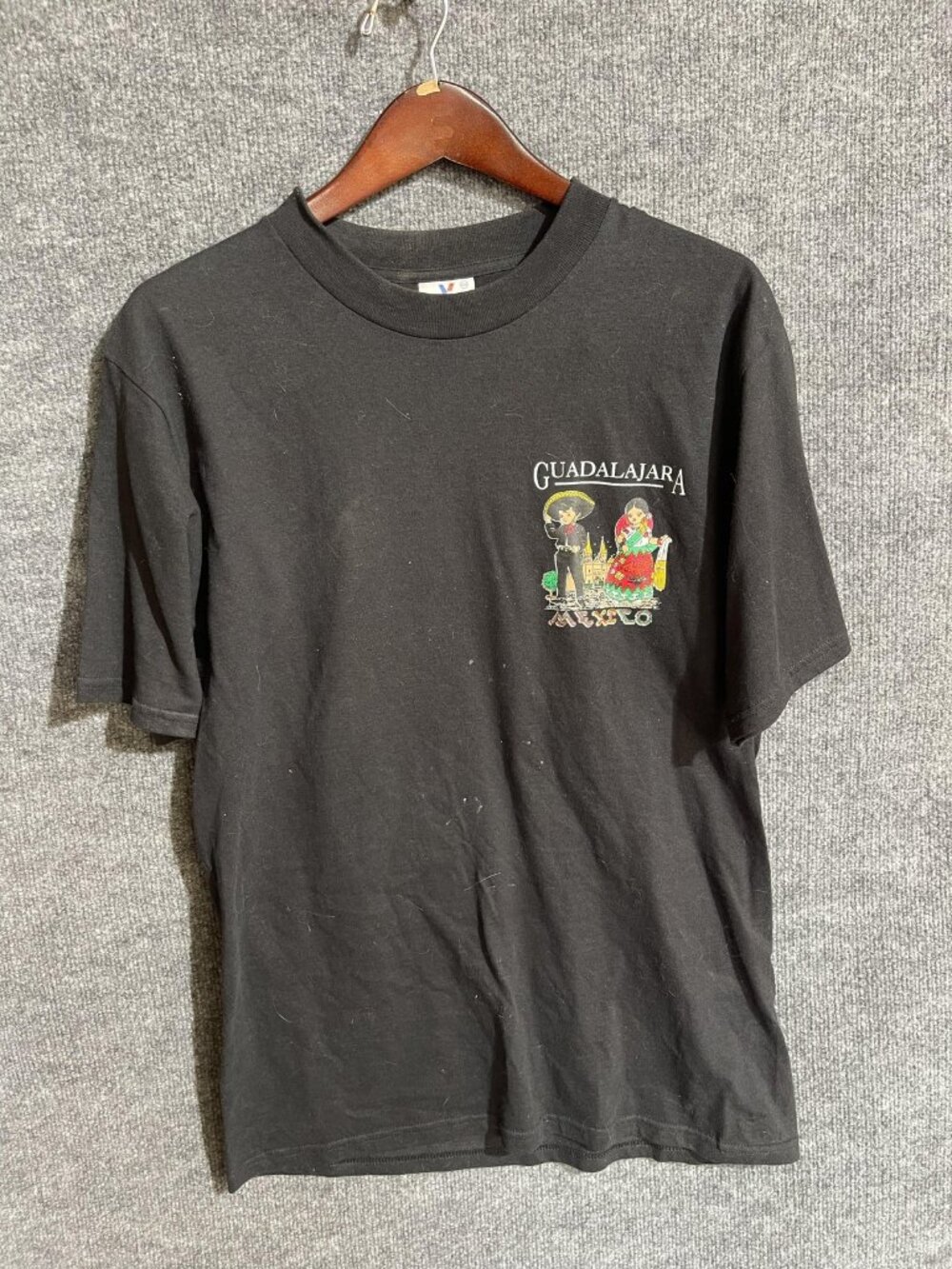 Guadalajara Mexico Shirt Mens Medium Black Yazbek Graphic Souvenir Travel Tee